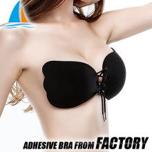 Push up strapless silicone adhesive indian bra girls